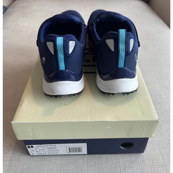 Brand New TIEM Slipstream Cycling Spin Shoes Navy Blue Women’s Size 10 - Picture 7 of 8